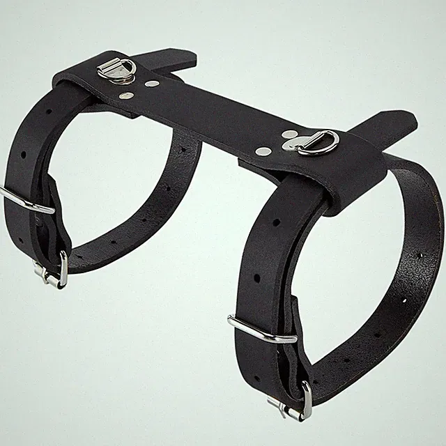 Blanket Straps for Carrying Adjustable Leather Carry Straps Motorcycle Bed Roll