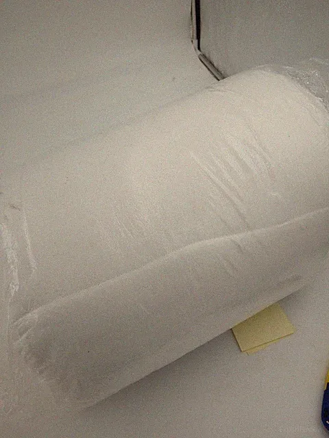 CHIXPACE Futon Mattress Queen 60x80 Roll Up Floor Bed Shikibuton Topper White