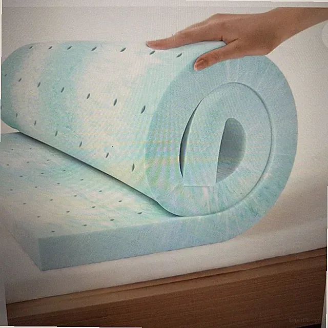EGO Topper 2 Inch Twin Memory Foam Mattress Topper, Gel Foam Mattress Topper for