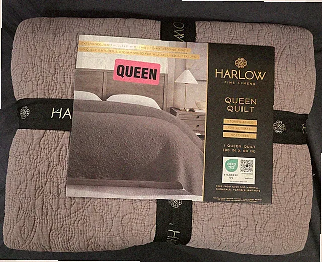 Harlow Fine Linens Queen Quilt Dusty Taupe Stonewashed All Seasons OEKO-TEX