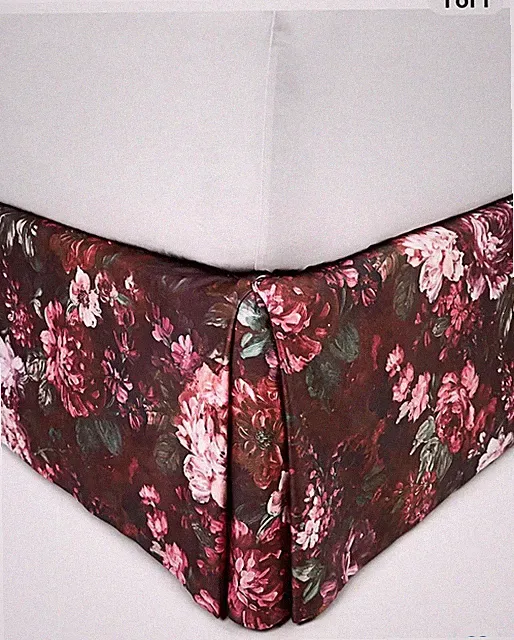 Hotel Collection Classic Queen Bed Skirt- 18”drop -Dutch Scroll-open Package