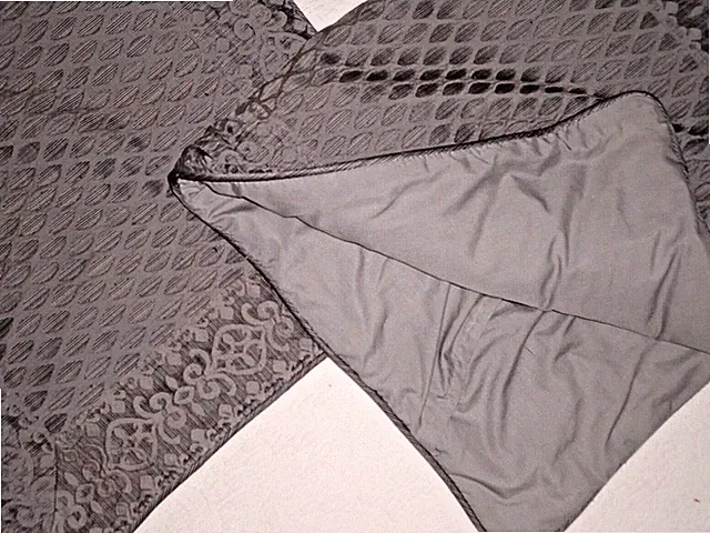 J. QUEEN MODERN GRAPHITE SCROLL MEDALLION (2PC) KING PILLOW SHAMS 20 X 36