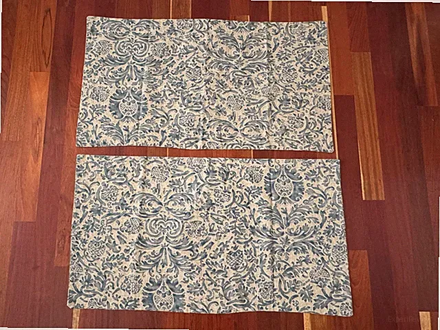 Vintage Ralph Lauren Donovan Damask Scroll Pillowcase Sham, King Size, 40"x22"