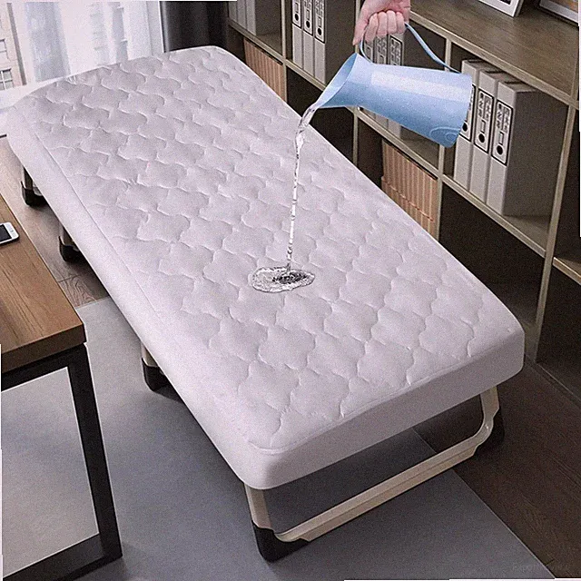 Waterproof Cot Mattress Pad Protector 33"x75" Quilted Fitted for Narrow Twin/RV